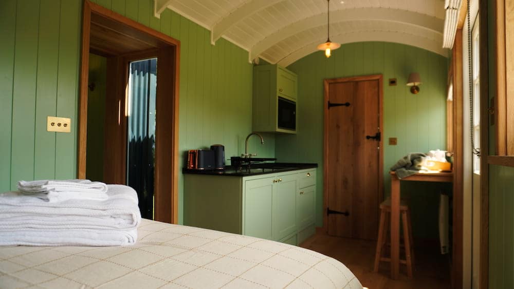 view of kitchenette